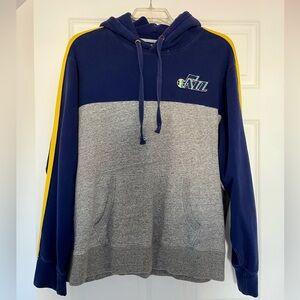 Tailgate Utah Jazz Navy and Gray Hoodie with Yellow Accents